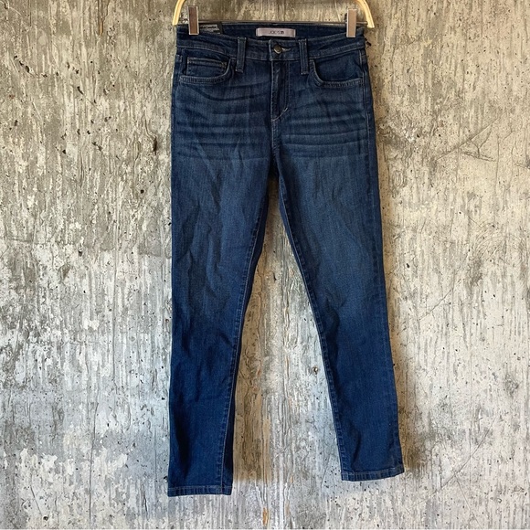 JOE'S JEANS Women's Curvy Skinny 26" Crop Jeans Size 25 In Blue - Picture 1 of 7